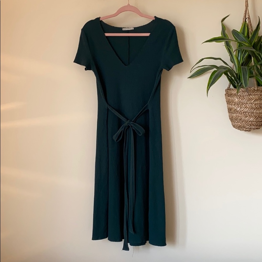 Zara Trafaluc Textured Dress